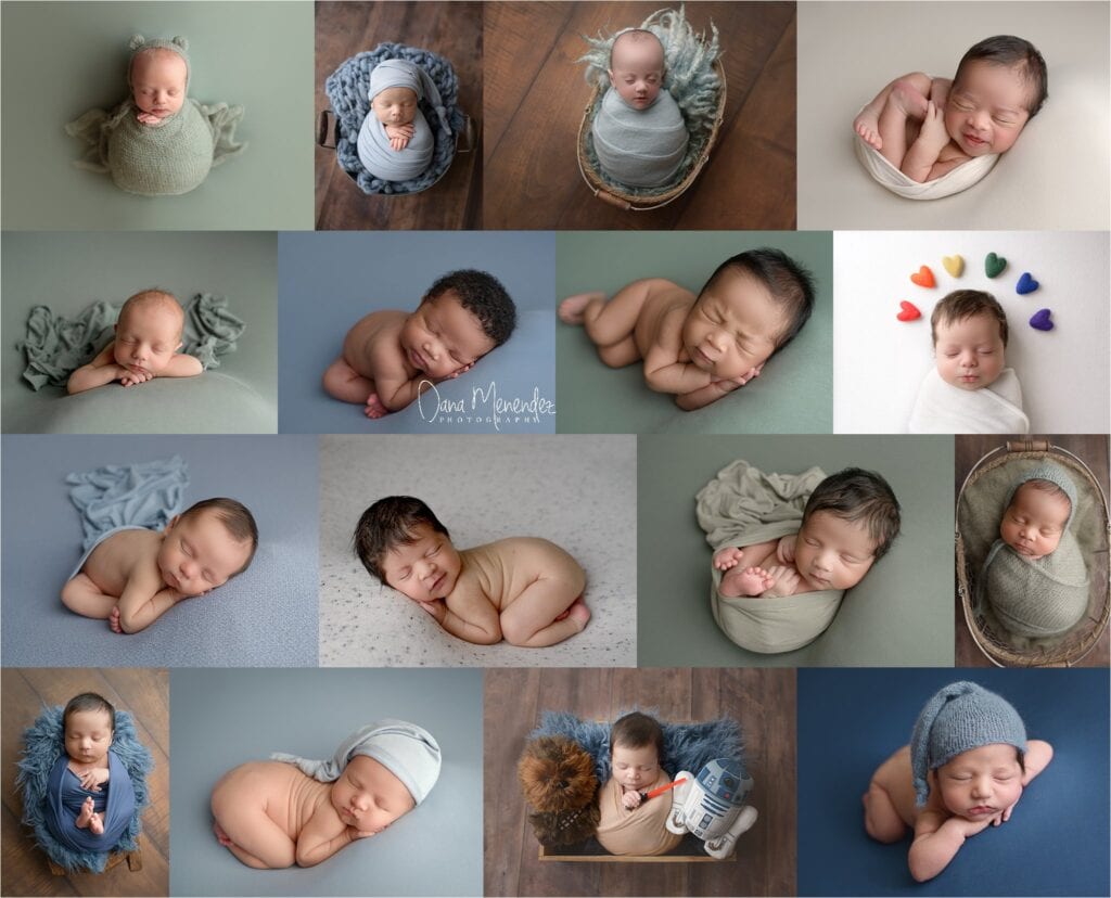 Adorable newborn baby wrapped in cozy blankets, capturing tender moments for new families.